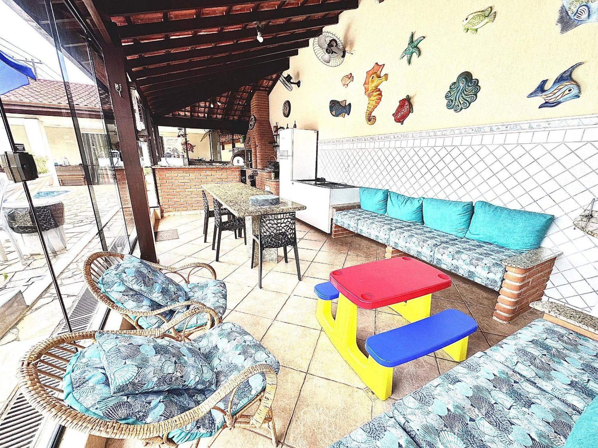 Praia/Piscina Com Hidro /Pebolim/Sinuca E Wi-Fi Caraguatatuba Exteriér fotografie